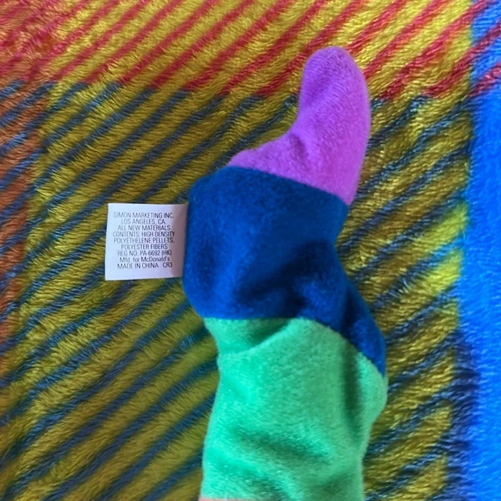 Ty Inch the Inchworm Teenie Beanie Baby